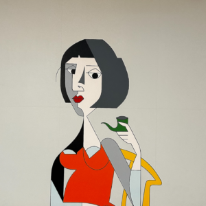 La femme à la pipe