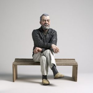 Maquette for John (Seated)